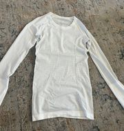 White Long Sleeve Top