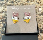 NWT Disney X Baublebar Daisy Duck Earrings