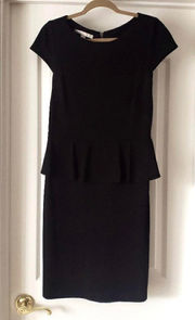 Black Peplum Dress