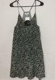 Mittoshop animal print adjustable strap Dress, size medium, NEW with TAGS