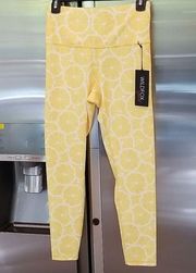 💕WILDFOX💕 Yellow Lemon Leggings M NWT