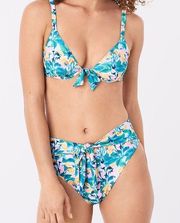 SALE! ⭐️ DVF x  set sea green bikini Anna tie anais tie