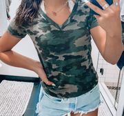 Camouflage T-shirt