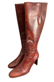 BANANA REPUBLIC VTG. LORCA LEATHER BOOTS SIZE 6.5 EUC MADE IN ITALY