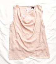 Harvé Bernard Pink Draped Tank Size Large 