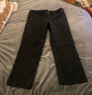 Black work pants