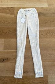 L'Academie Maxime Legging in Ivory