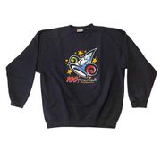 Walt  World 100 Years of Magic Embroidered Crewneck Sweatshirt Size XL