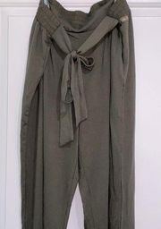 olive green pants size XXlarge new with tags