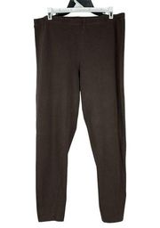 Simply Vera Vera Wang Women's Brown Leggings Size XL