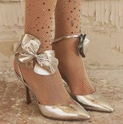 Free People Sam Edelman NIB Halie Pointed-Toe Bow Heels Pumps - 7M ($150)
