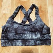 Hurley Blue and Black Sports Bra XS