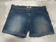 Women’s Denim Jean Shorts Signature By Levi Strauss