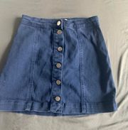 Jean Skirt