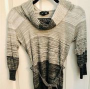 A. Beyer cowl neck sweater