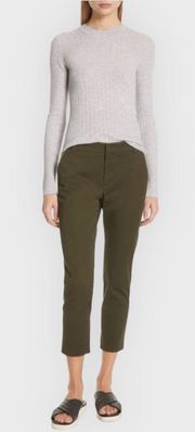 Coin Pocket Cropped Chino Pants