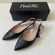 Nanette Lepore Addy Women’s Slingback Flat Shoes Size 6