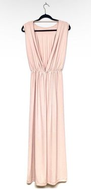 Blush Goddess Maxi Dress