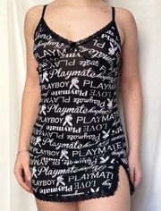 Y2K Playboy Playmate slip dress 🤍