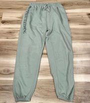 Prettylittlething Green Sweatpants Women’s 12