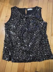 Sequin Tank Top