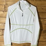 Womens Small Athleta Athletic Quarter Zip Pullover