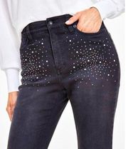 INC Black Stone Studded Jeans 25