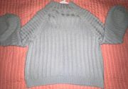 Gray Turtleneck Sweater