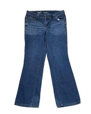 Lane Bryant Womens Distinctly Boot Jeans Size 10 Ave. Blue Denim Stretch 32X30