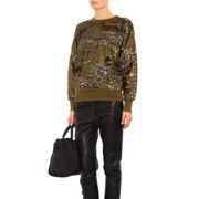 Isabel Marant Camo Hamilton Sequin Sweatshirt