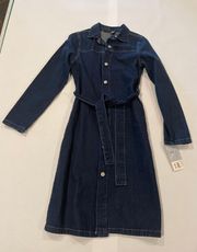 E Denim Dress