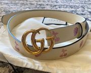 Gucci marmont doll cherry and strawberry belt