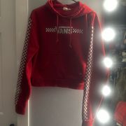 Red Vans sweatshirt