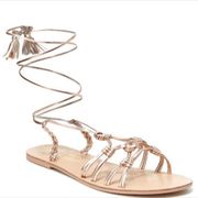 NIB  June knotted sandals