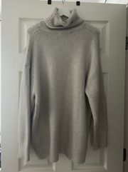 Oversized Turtleneck Sweater