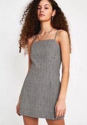 OBEY Vulture Plaid Mini Dress