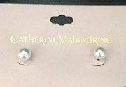 Catherine Malandrino Pearl Earrings