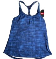 TYR Durafast Medium Support Maui Taylor Tank Top - Denim Medium 8  $50