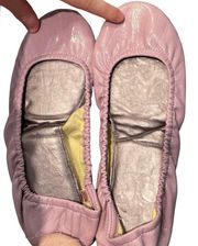 PACKABLE GAP Lilac pink ballet flats in a bag Size 9