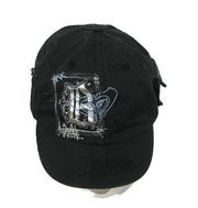 Roxy Y2K embellished hook & loop foil logo baseball cap