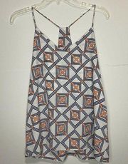 Newbury Kustom Women’s Medium Geometric Tank Top