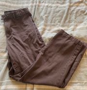 Vintage  Brown Wide Leg Pants