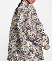 ASOS EDITION floral jacquard shirt size 14