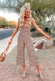 Faithfull the Brand Animal Print Elsa Jumpsuit