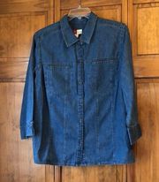 NWT JM Collection Jean Jacket 18W