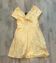 cotton mini sundress