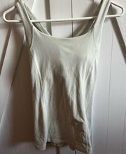 Lululemon  light light blue cross back tank top