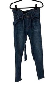 Black Label C’est Toi High Waisted Paper Bag Waist Jeans