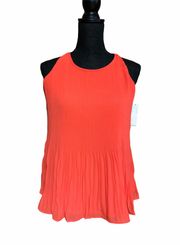 Double Layer Pleated Tank Top
