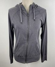 Everlast Hoodie Jacket Womens Medium Purple‎ Gray Pockets Full Zip Outdoors